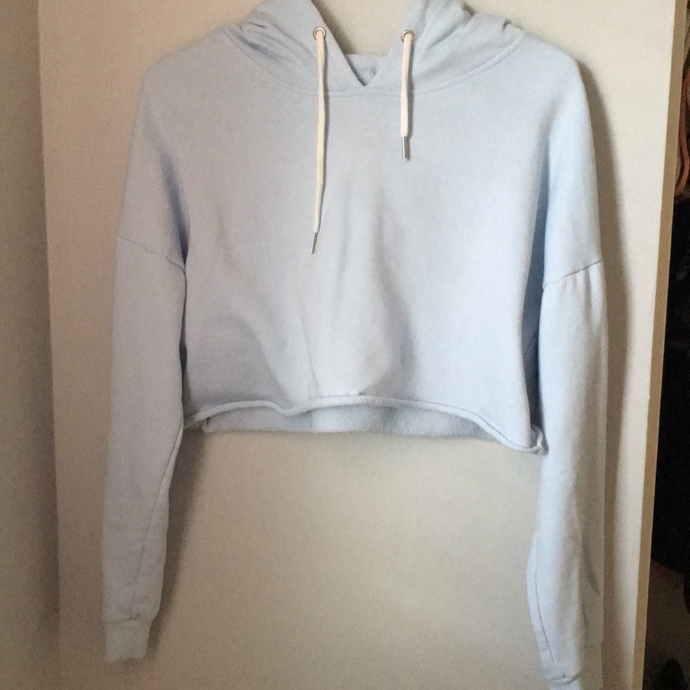 Cropped hoodie